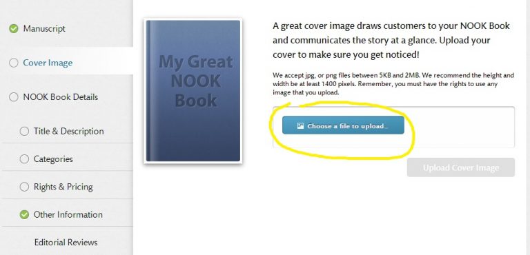 How To Publish An eBook on Barnes & Noble