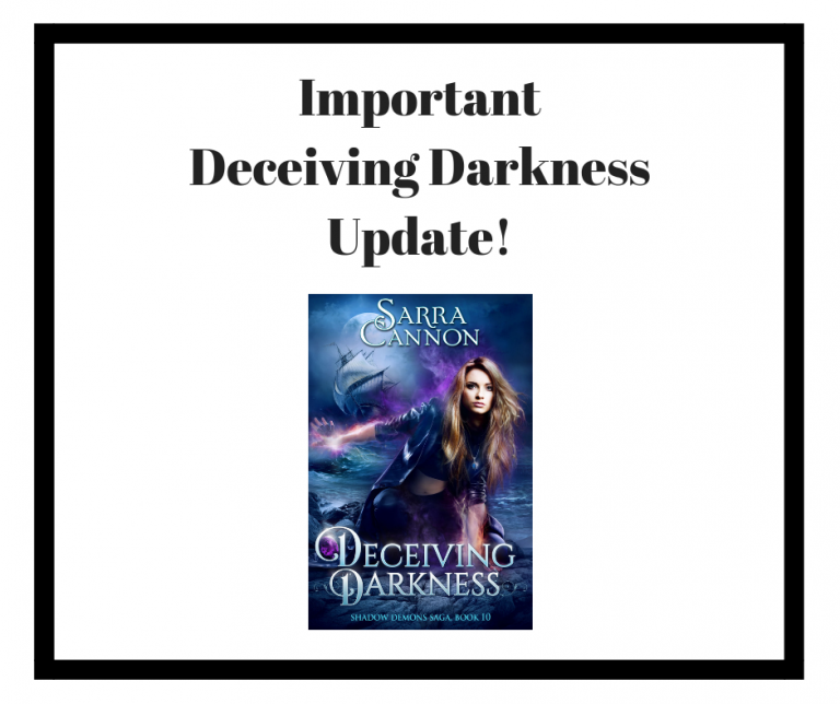 Deceiving Darkness Update: Slight Delay But Coming Soon