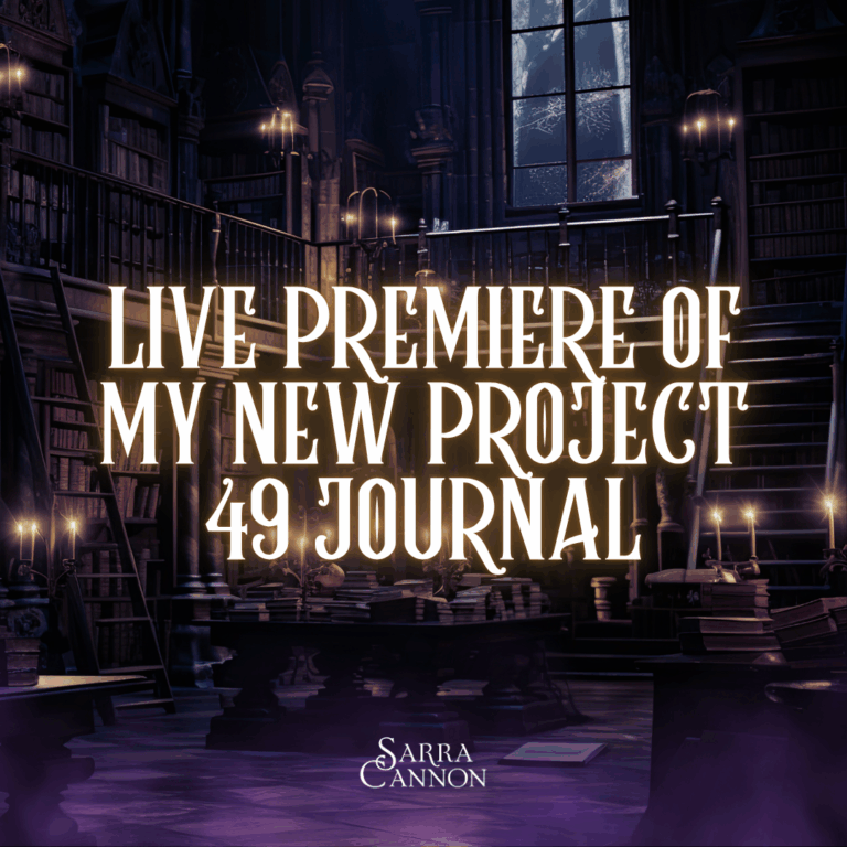 My Dark Academia Project 49 Journal
