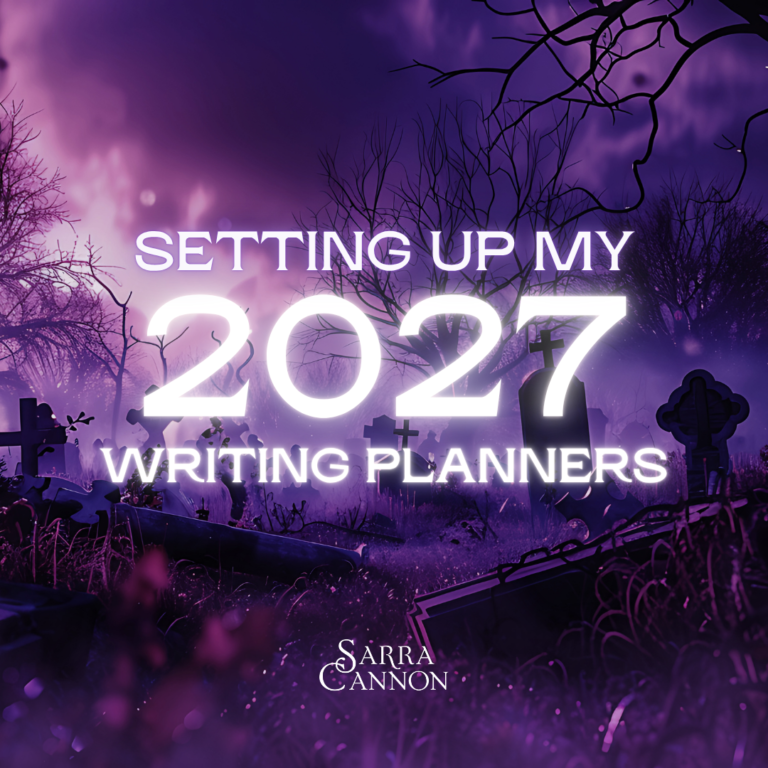 My 2027 Writing Planner Setup